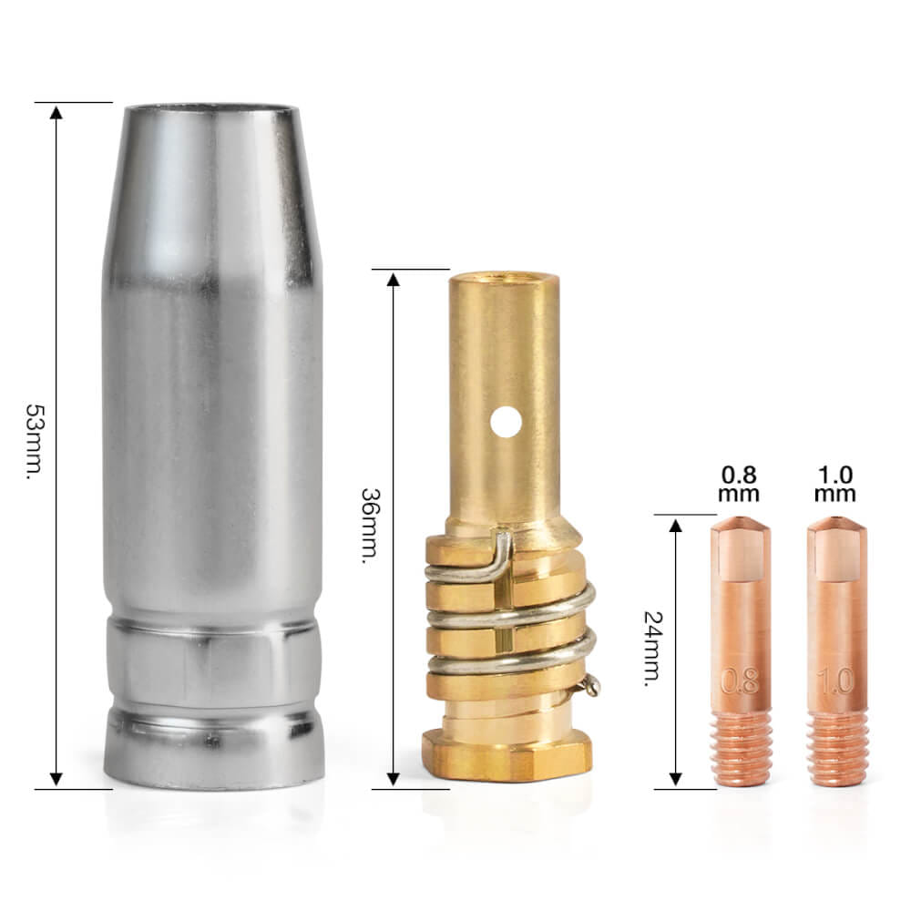 ชุดหัวเชื่อม DELTON 0.8 มม. 14 ชิ้น